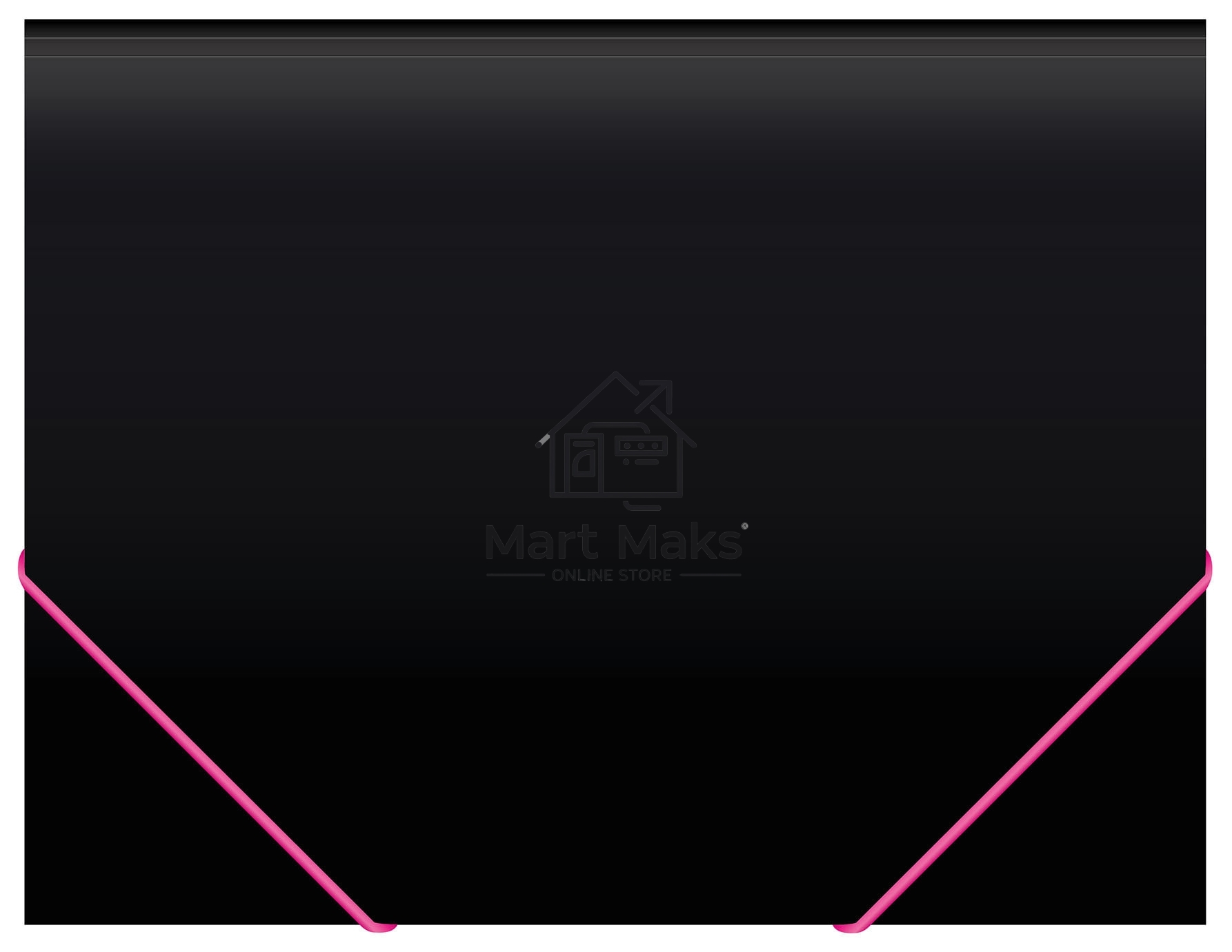 Папка-портфель Бюрократ Black Opal BLPP13 13 отделений, A4, пластик, 0.7мм, черный/ассорти