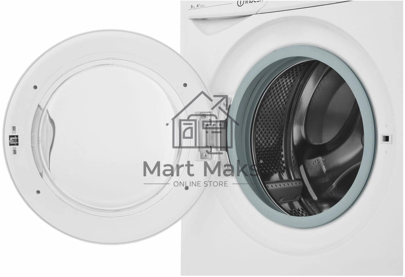 Стиральная машина Indesit IWSD 51051 CIS белый, загрузка фронтальная 5 кг, 1000 об/мин., класс: А