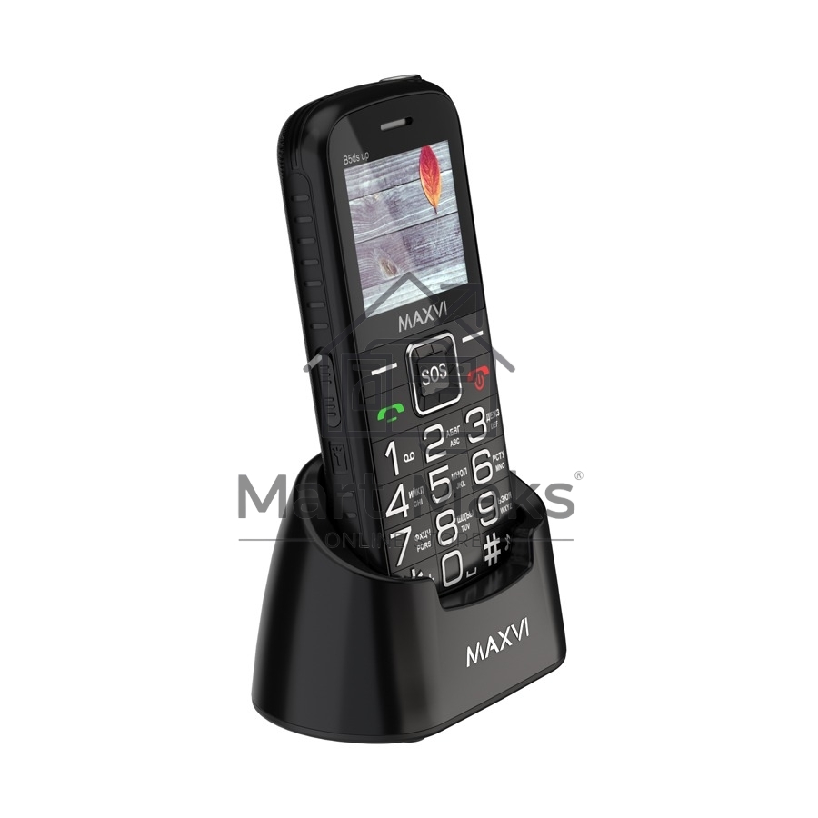 Мобильный телефон Maxvi B5ds up черный