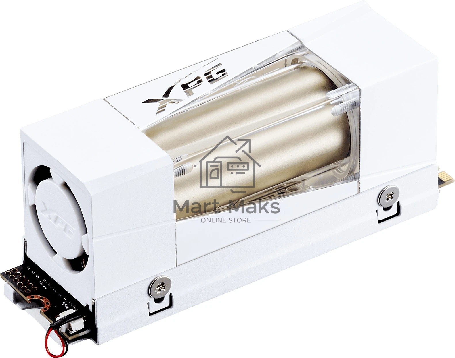 Твердотельный накопитель ADATA SSD XPG MARS 980 STORM, 2000GB, M.2(22x80mm), NVMe, PCIe 5.0 x4, 3D NAND, R/W 14000/13000MB/s, IOPs 2 000 000/1 650 000, TBW 1480, DWPD 0.4, with Heat Sink (5 лет)