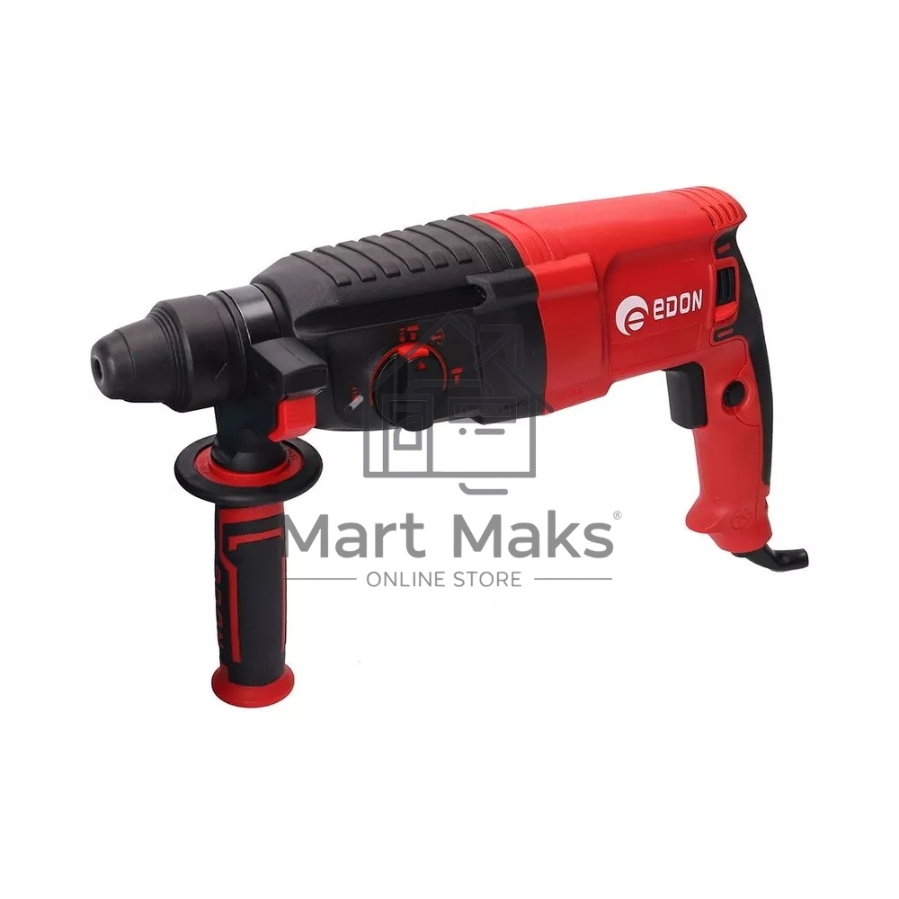 Перфоратор EDON RH-26/1150 черный/красный 9277