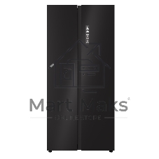 Холодильник Lex LSB525BLID черный двухкамерный 304/206л морозилка сбоку, No Frost, Side by Side