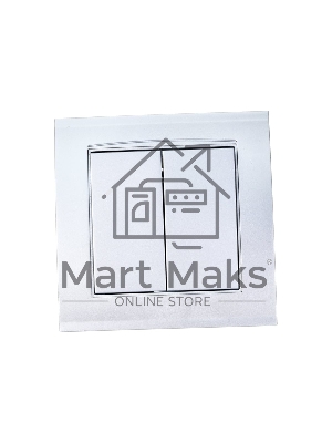 Выключатель 2-кл. СП Бриллиант 10А IP20 серебр. Universal 7949650