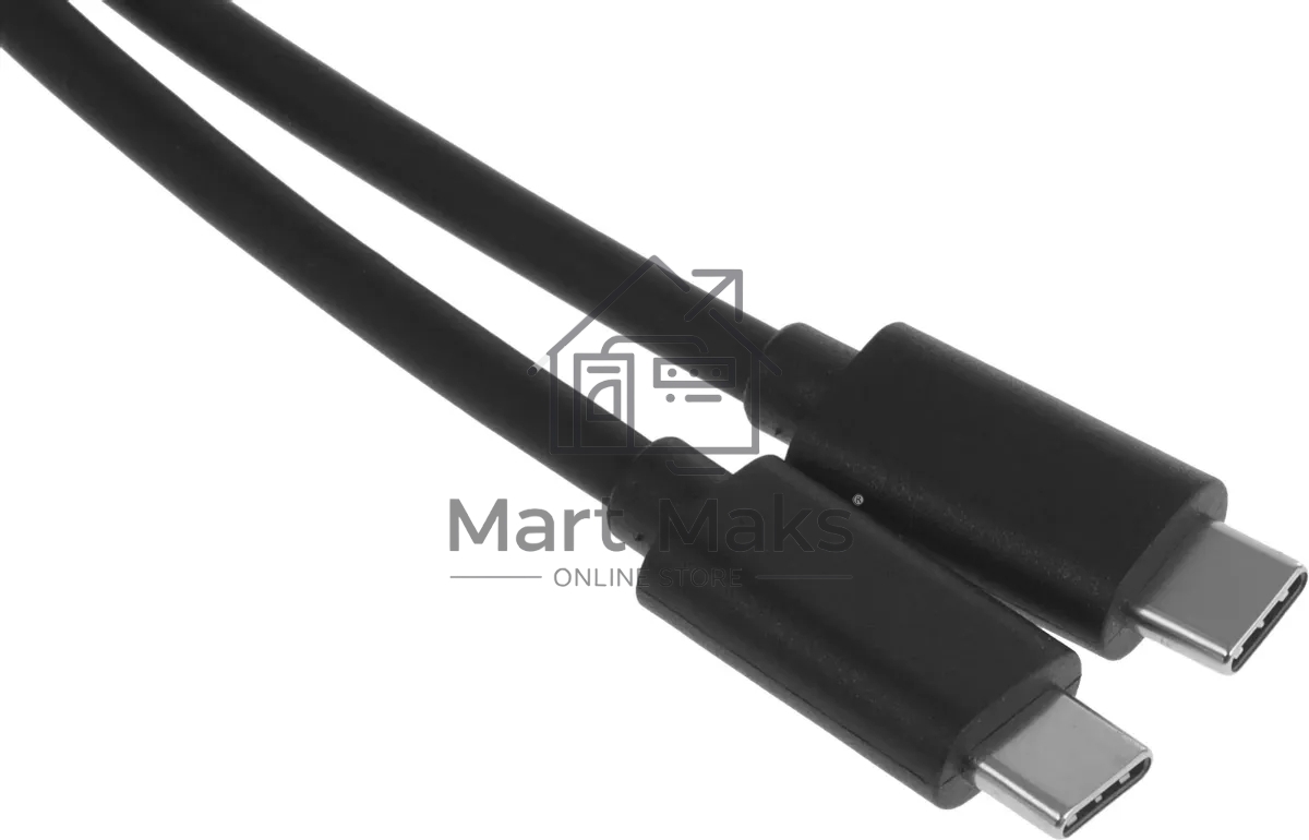 Кабель Buro BU-TYPE-C3.2-4KVID-1.5M 1.5м черный