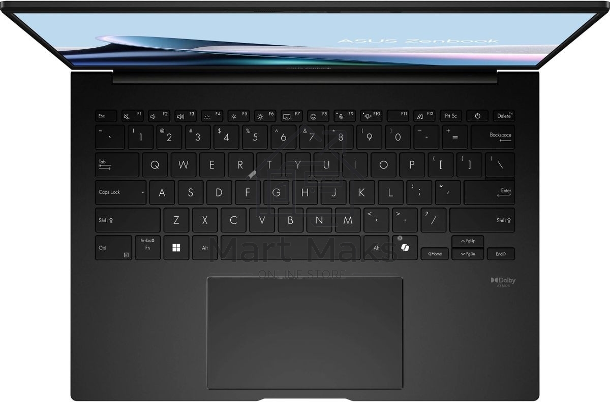 Ноутбук Asus Zenbook 14 UM3406KA-QD180 черный Ryzen AI 5 340 16Gb SSD1Tb AMD Radeon 14