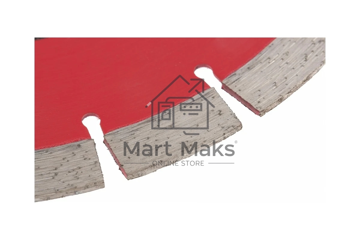 Диск алмазный отрезной Matrix 730627 сегментный ф125 х 22,2мм, тонкий, сухое резание