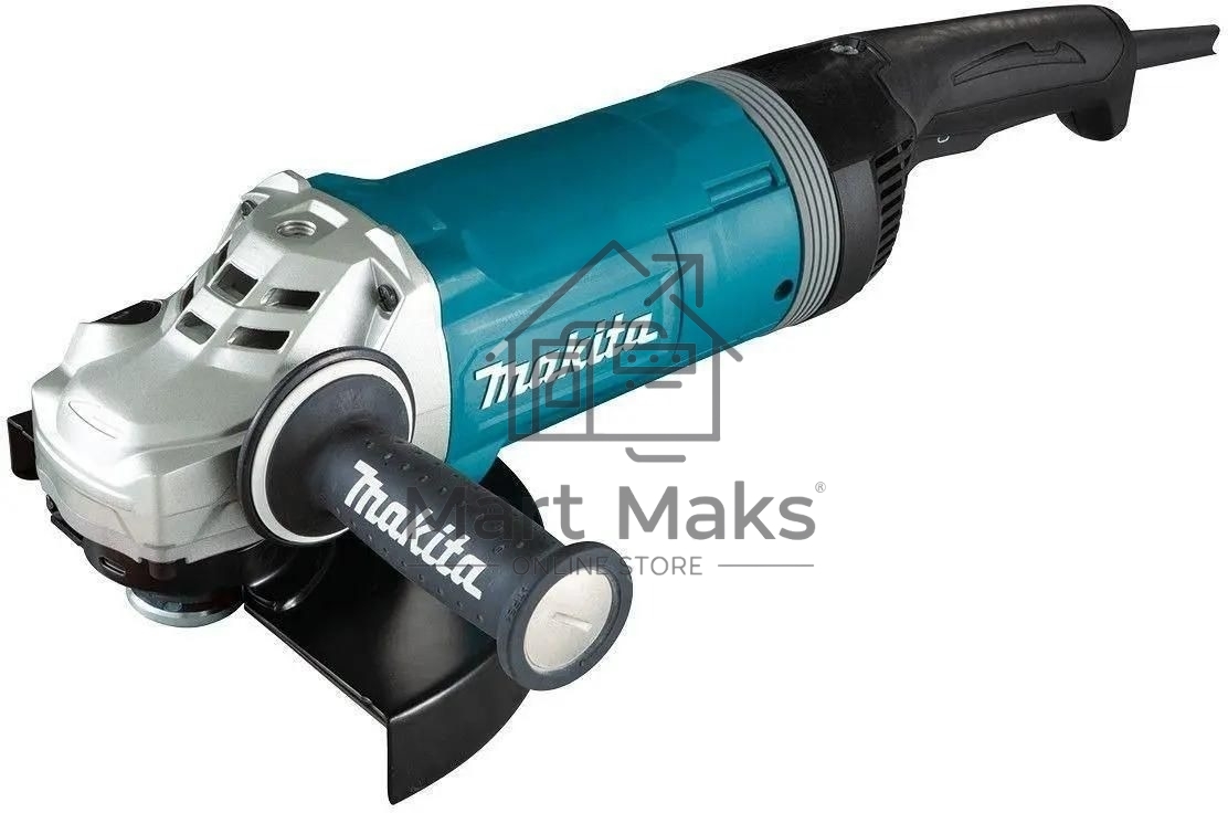 Угловая шлифовальная машина Makita GA9080FX1 2700Вт 6600об/мин рез.шпин.:M14 d=230мм