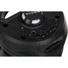 Акустическая система SUPRA SMB-330, 20Вт, с караоке, Bluetooth, FM, USB, черный