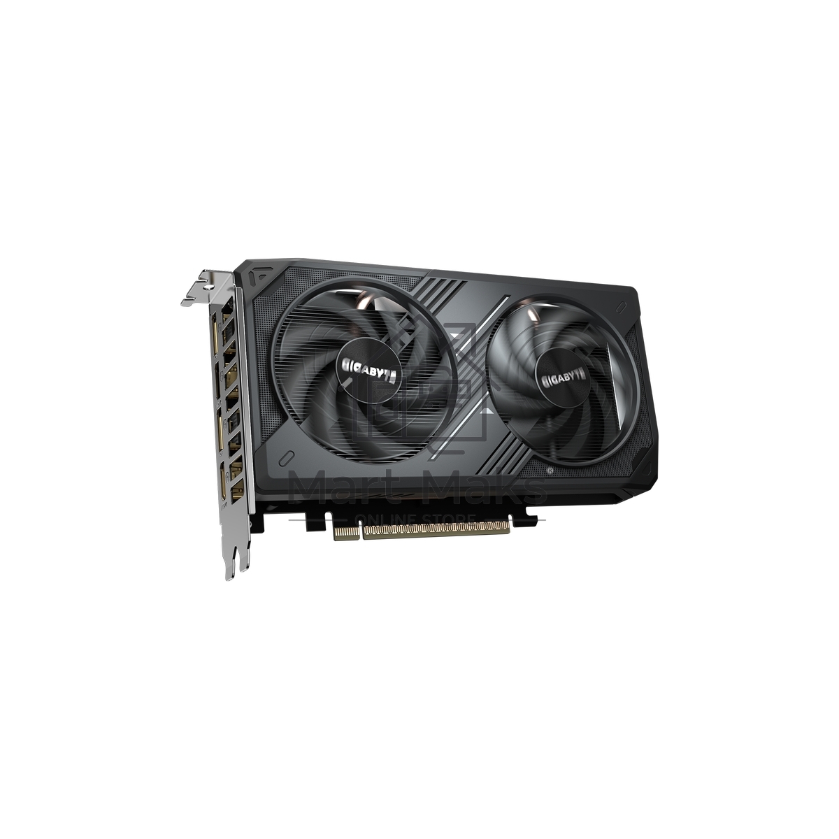 Видеокарта Gigabyte GeForce RTX 5050 Windforce OC, NVIDIA RTX 5050, 8 ГБ GDDR6, 128 бит, PCI-e 5.0, 1xHDMI, 2xDP, 2587 МГц