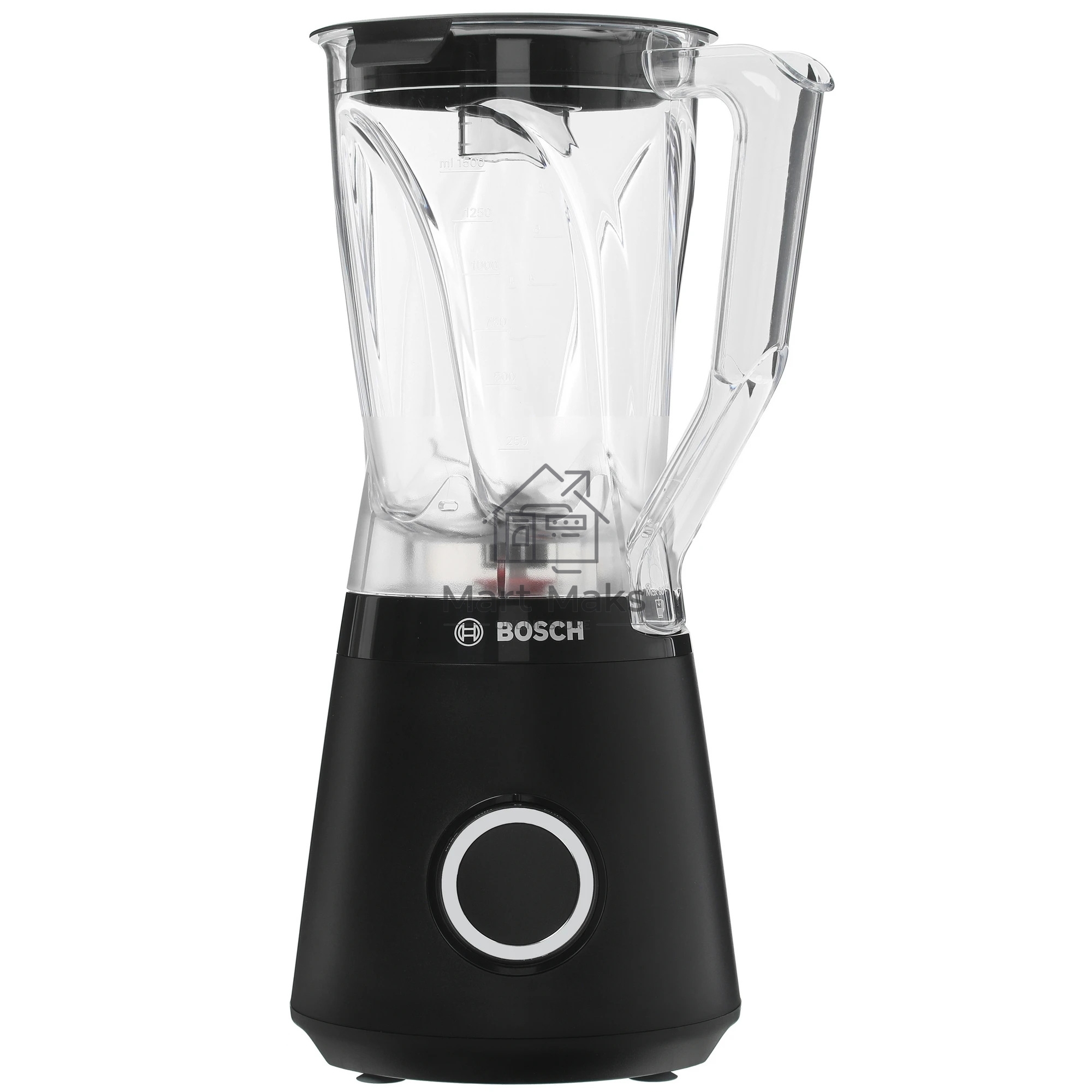 Блендер стационарный Bosch MMB6141B черный, 1200 Вт, 2 скорости