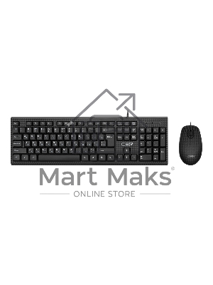 Комплект (клавиатура+мышь) CBR KB SET 711 Carbon