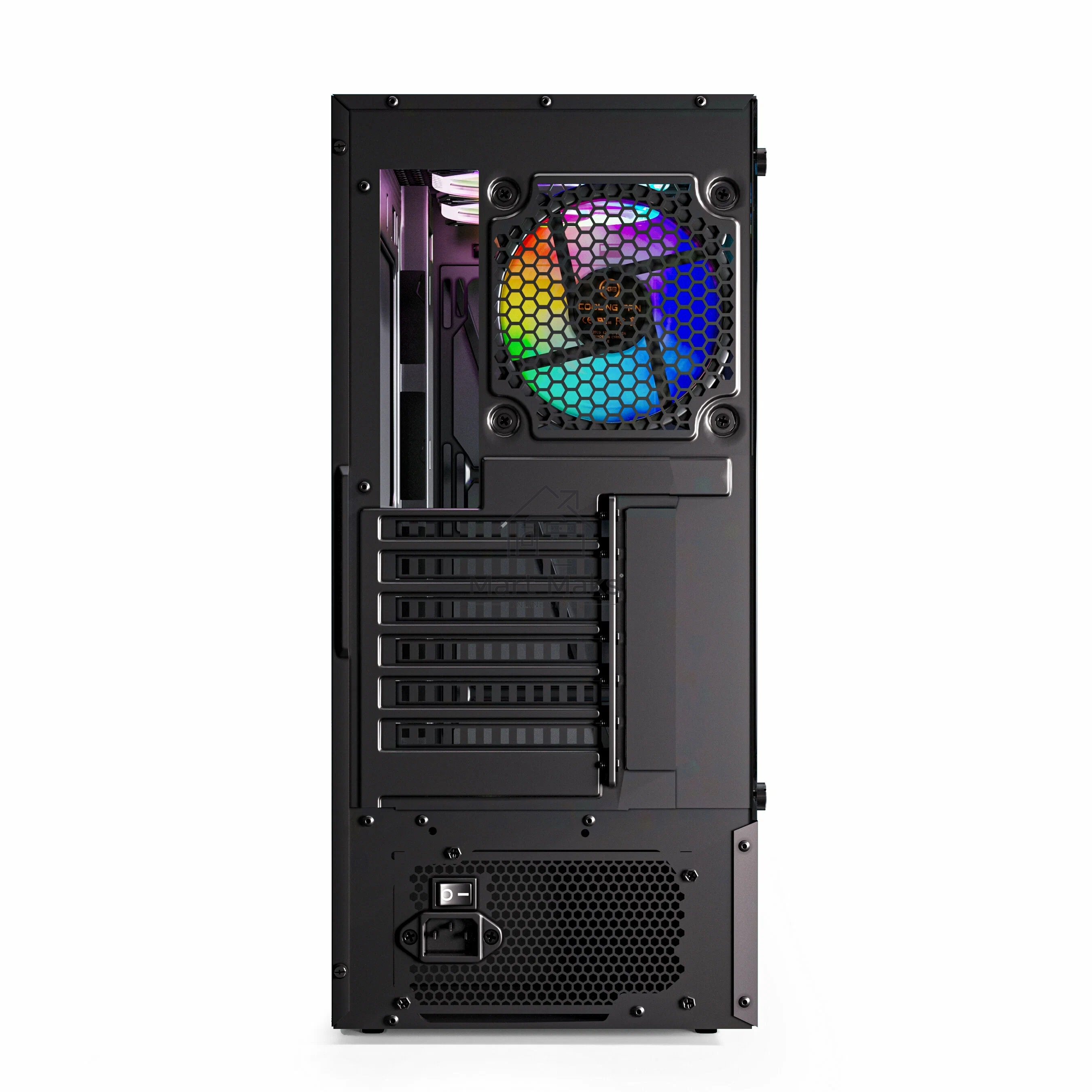 Компьютерный корпус ABR GQ-2 (8018) (USB3.0X1 + USB2.0 X2+audio)