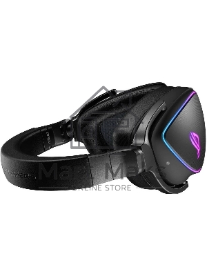 Игровые наушники ASUS ROG Delta S черные (7.1, USB Type-C + A, RGb подсветка, 50 мм, ESS 9281 Pro, микрофон, 90YH02K0-B2UA00)