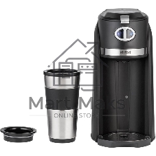 Кофеварка капельная Kitfort КТ-796 черный/нержавеющая сталь, исп. кофе - молотый, 0.42 л, 800 Вт.