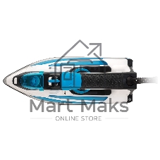 Утюг Coolfort CF-3400 синий/белый, 2600 Вт, 150 г/мин, 320 мл