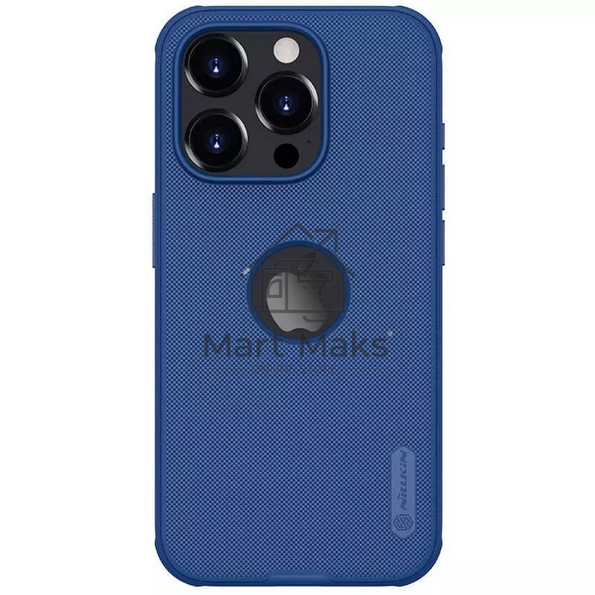 Чехол Super Frosted Shield Pro, синий, (AP IP15 Pro)