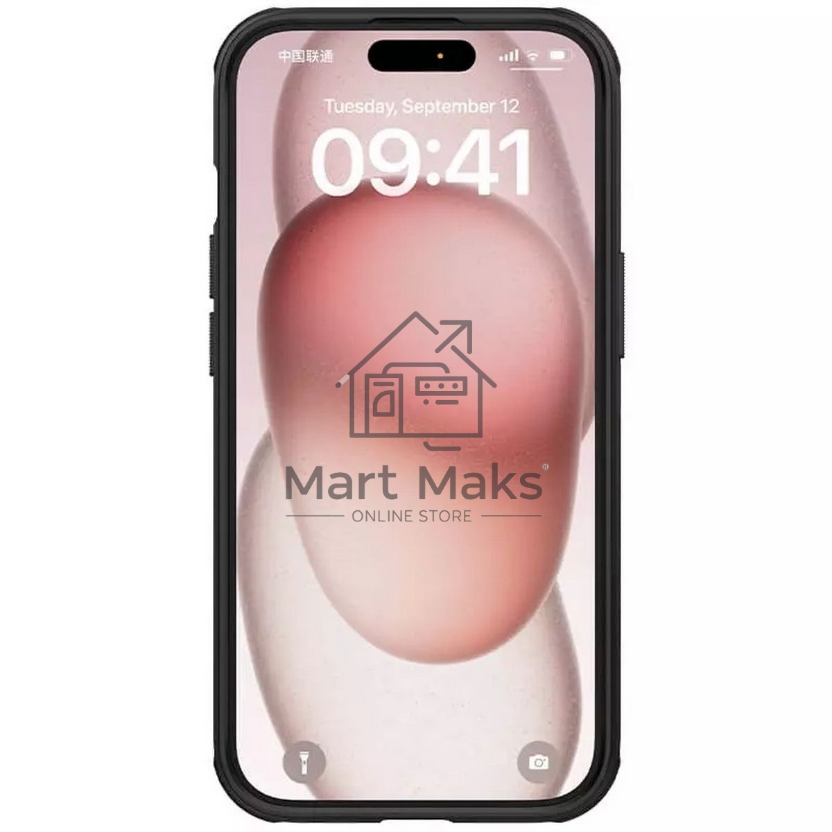 Чехол Super Frosted Shield Pro, черный, (AP IP15)