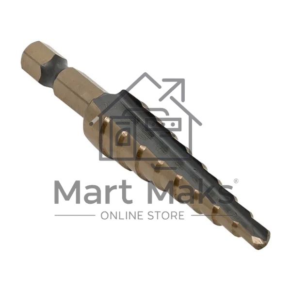 Сверло ступенчатое ST-4-12/1 HSS (9 ступ.)
