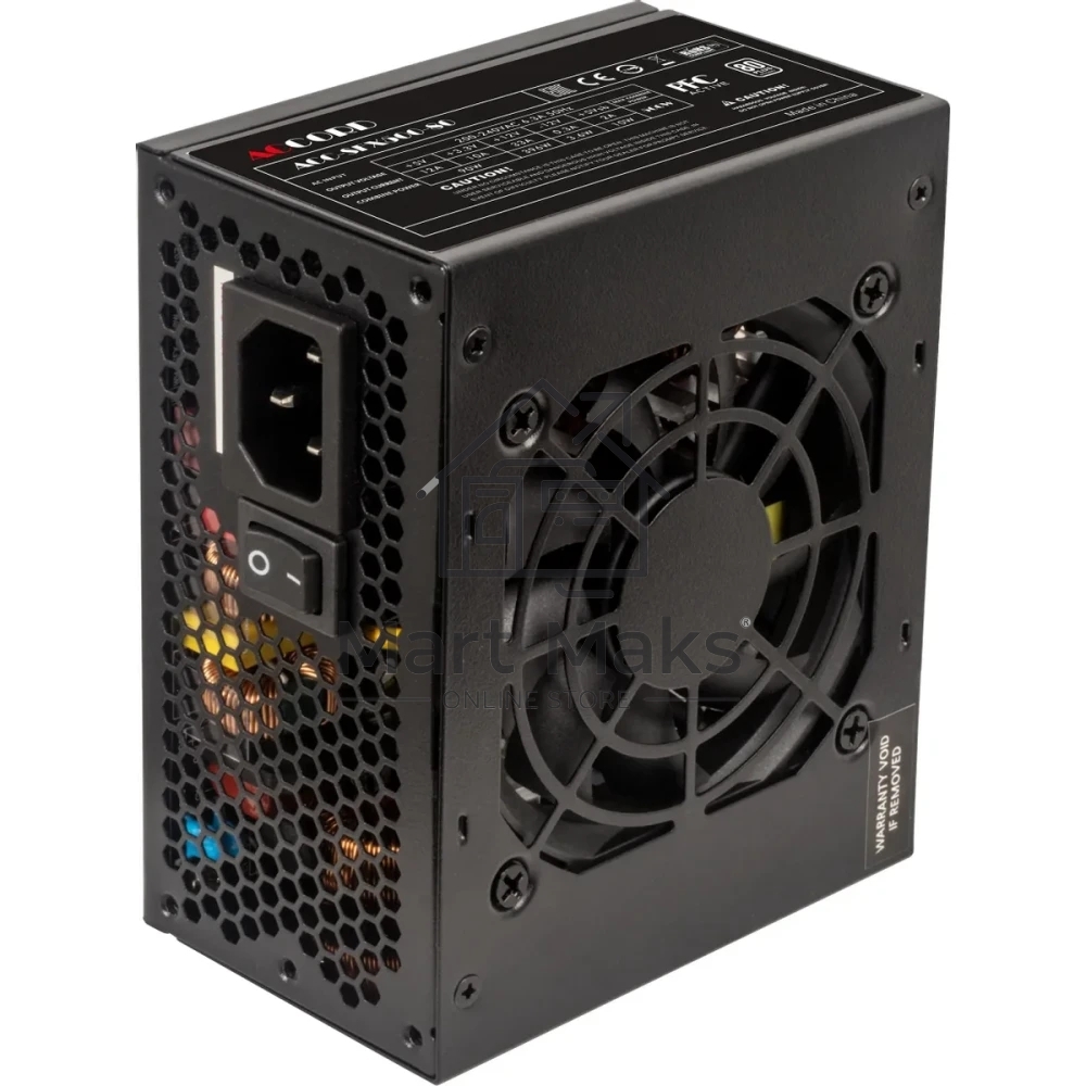 Блок питания Accord ACC-SFX500-80 SFX, 500Вт, 80мм, черный