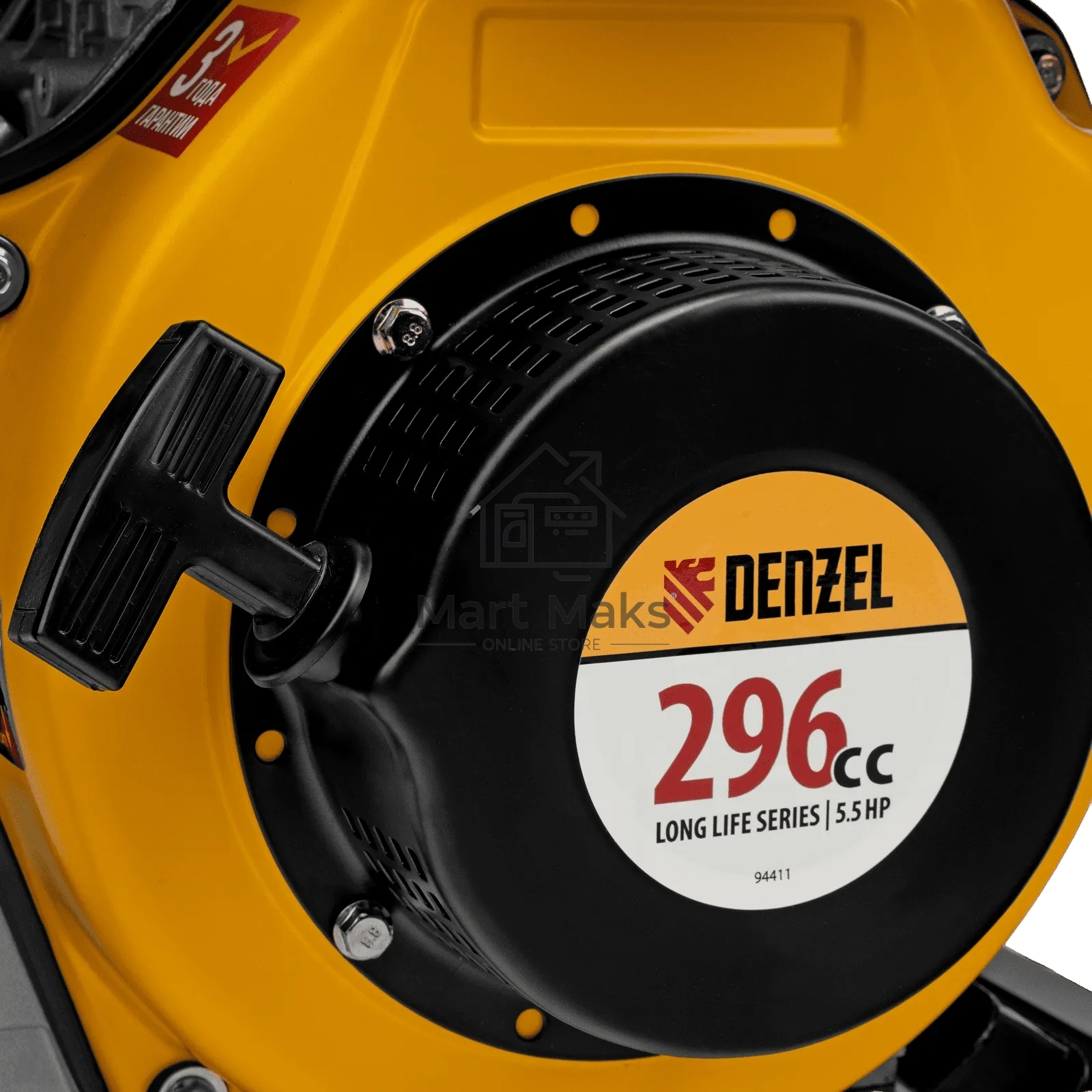 Генератор дизельный Denzel DES-32, 3.2 кВт, 110 дБ, 68.3 кг