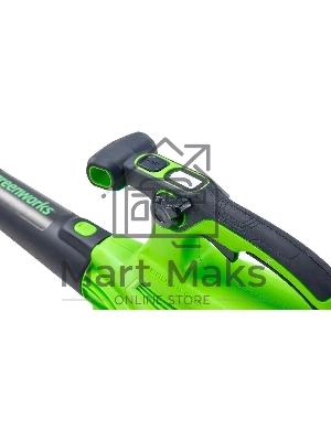 Воздуходув-Садовый Пылесос аккумуляторный GreenWorks GD40BVII, 40V, бесщеточный, без АКБ и ЗУаккумуляторный (2406907)