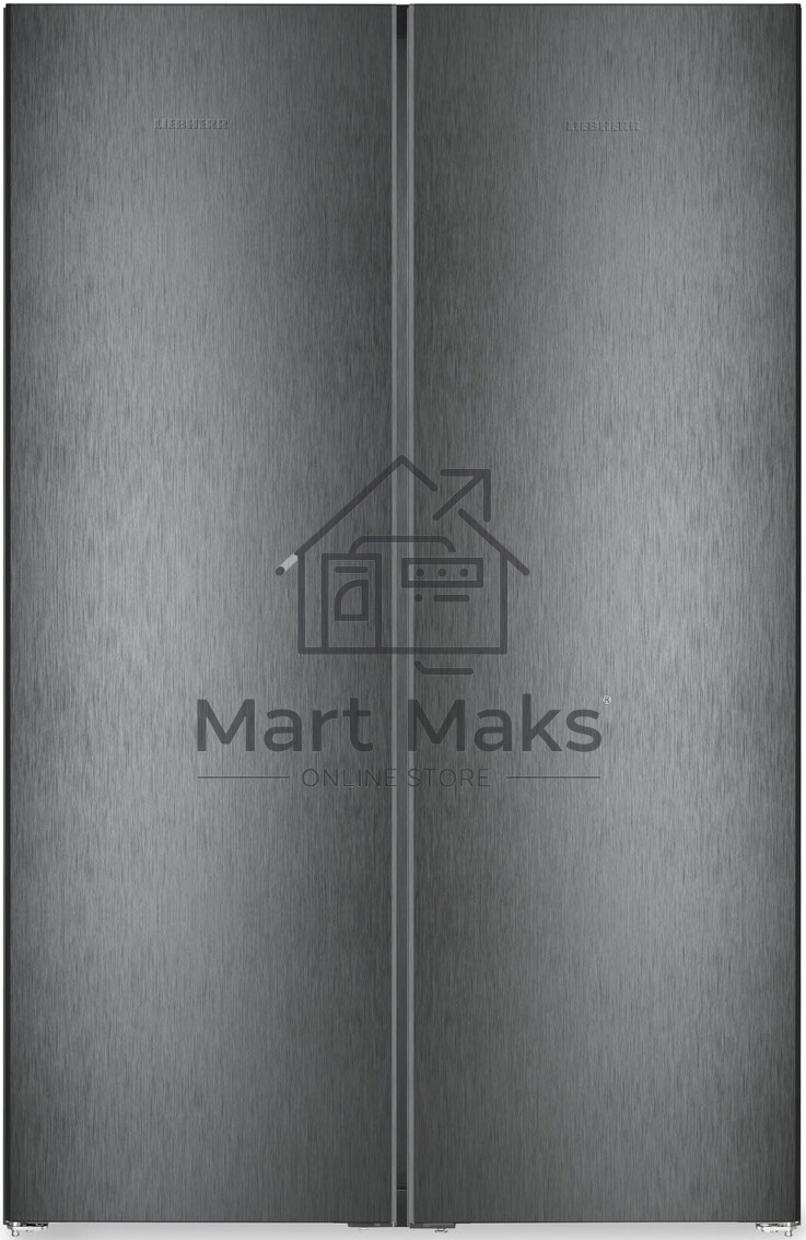 Холодильник Liebherr Комбинация XRFbd 5220-22 001 (SFNbdd 5227-22 001 + SRbdd 5220-22 001) черный двухкамерный 398/271л морозилка сбоку, No Frost, Side by Side