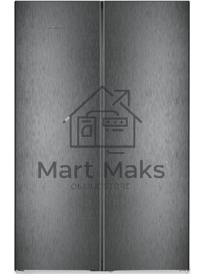 Холодильник Liebherr Комбинация XRFbd 5220-22 001 (SFNbdd 5227-22 001 + SRbdd 5220-22 001) черный двухкамерный 398/271л морозилка сбоку, No Frost, Side by Side