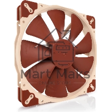 Вентилятор корпусной Noctua NF-A20 PWM, 200 мм, 350-800 об/мин, 18.1 дБ, 4-pin PWM, без подсветки