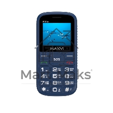 Мобильный телефон Maxvi B201ds синий