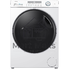 Стиральная машина Haier HWD80-BP14959B белый, загрузка фронтальная 8 кг, 5 кг - сушка, 1400 об/мин, класс: A