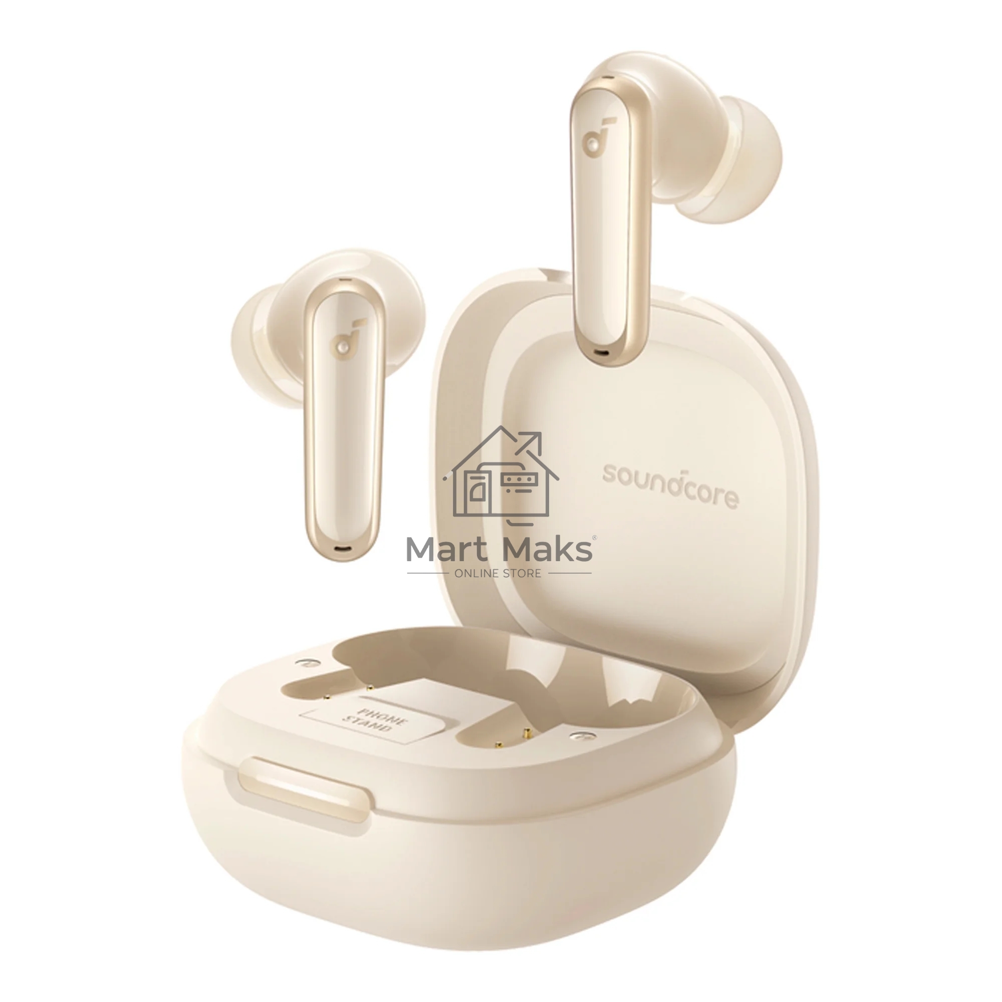 Наушники TWS Soundcore P40i Oat белый