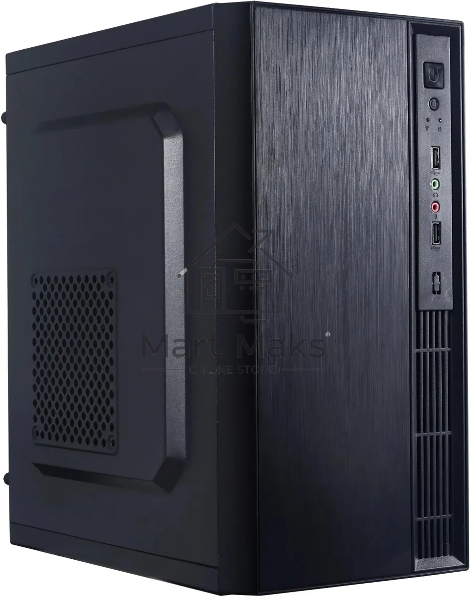 Компьютерный корпус Accord ENTRY ACC-241 черный без БП mATX 2xUSB2.0 audio