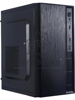 Компьютерный корпус Accord ENTRY ACC-241 черный без БП mATX 2xUSB 2.0 audio