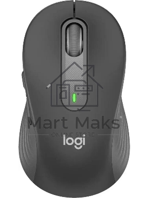 Мышь Logitech M650 L черный оптическая 4000dpi беспров. BT/Radio USB (910-006350)