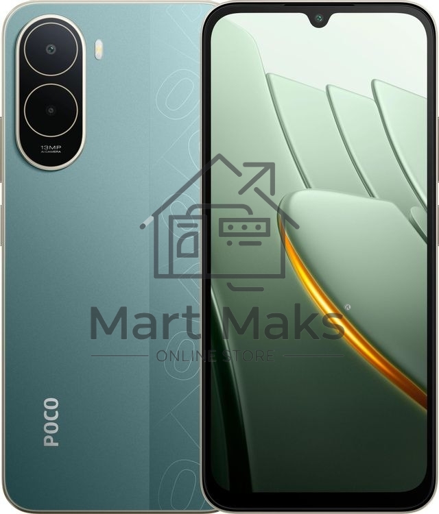 Смартфон Poco C81 Pro 4/128Gb зеленый