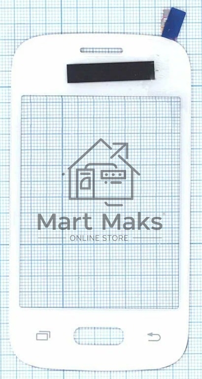 Сенсорное стекло (тачскрин) для Samsung Galaxy Pocket 2 SM-G110, белое