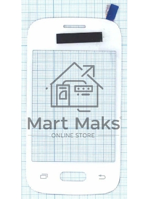 Сенсорное стекло (тачскрин) для Samsung Galaxy Pocket 2 SM-G110, белое