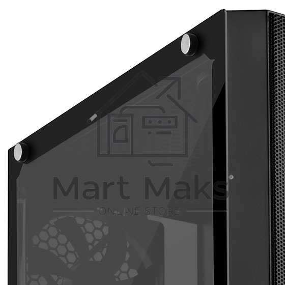 Компьютерный корпус Silverstone SST-PS15B-PRO Precision Mini Tower Micro ATX Computer Case, tempered glass, 2x 120mm ARGB, 1x ARGB Controller, black