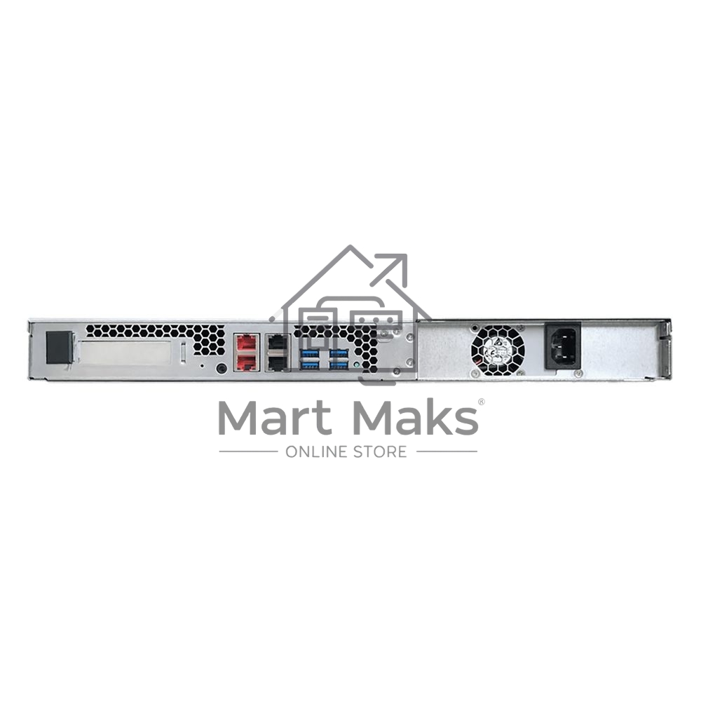 Сетевой накопитель ASUSTOR AS6504RS 4Bay/Intel Atom C3538, 2.1GHz/8GB DDR4/noHDD,LFF(HDD,SSD),/2x1GbE(LAN)/4xUSB3.2; 90IX01G0-BW3S00