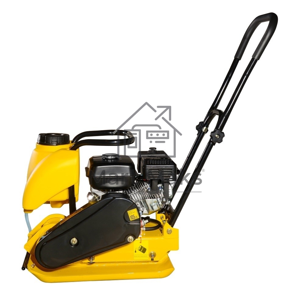 Виброплита бензиновая Huter VP-35W 4870 Вт 6.5 л.с., 25 кН, подошва 580х500 мм, 1050 м2/ч, 105 дБ