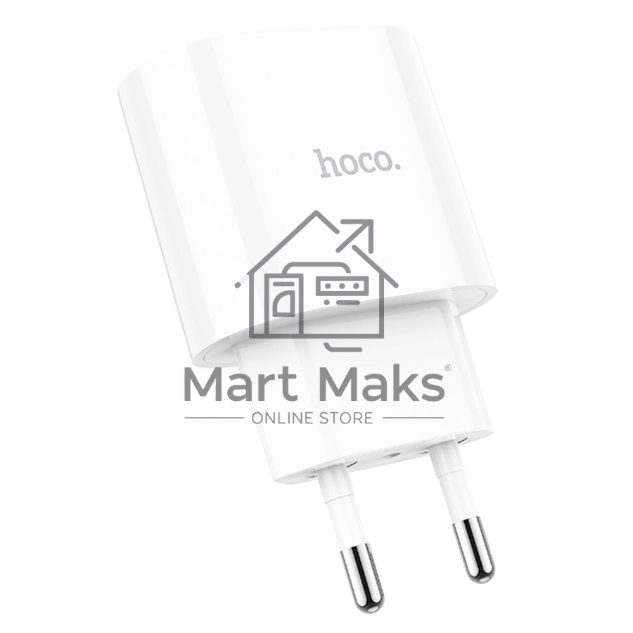 Сетевое зарядное устройство HOCO (6931474757319) C95A Lineal PD 20W+QC3.0 (белый)