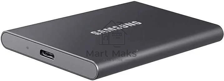 Твердотельный диск Samsung T7 Shield MU-PC2T0K серый титан, 4TB 3D NAND TLC, USB 3.2 Type-C R/W - 1050/1000 MB/s