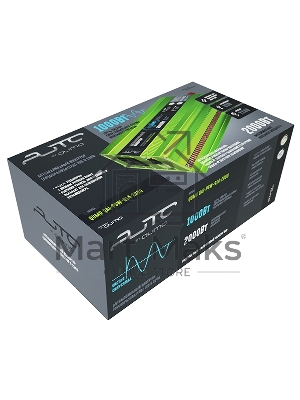 Автомобильный инвертор (преобразователь) 12В в 220В, Модель QUMO QAI-PSW-914-2000 (AVCPSW-Q2000)