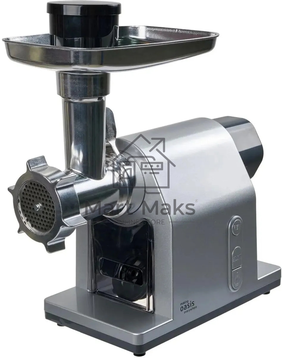 Мясорубка Oasis MG-DM2 серебристый, 2500 Вт