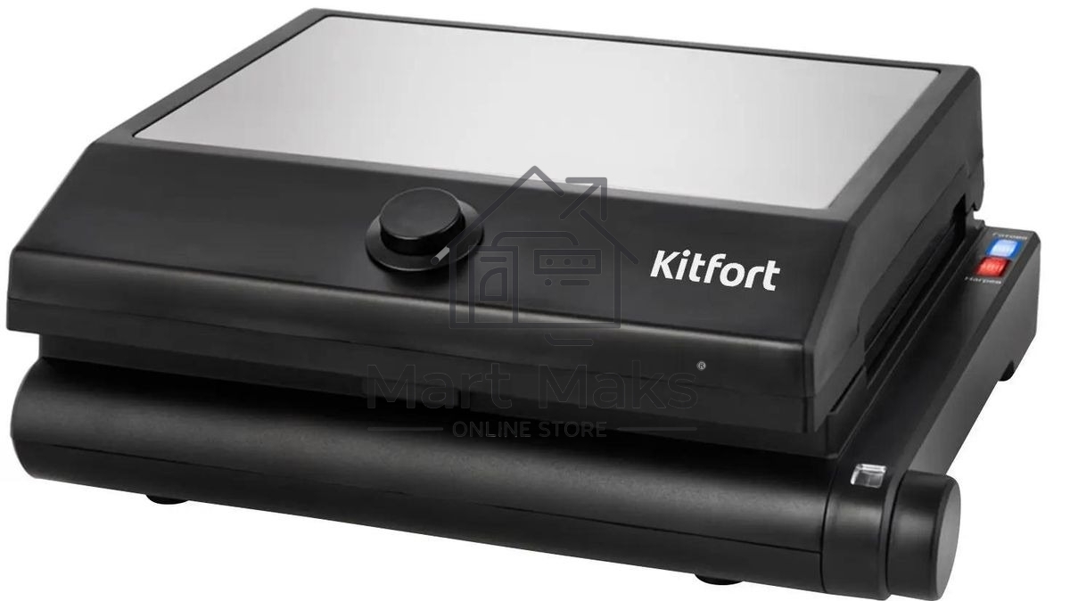 Гриль электрический Kitfort КТ-1632 1000Вт черный