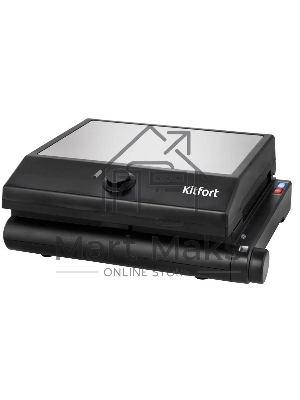Гриль электрический Kitfort КТ-1632 1000Вт черный
