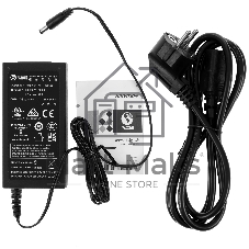 Коммутатор HiWatch DS-S1008GP, 8×1 Гбит/с PoE + 1×1 Гбит/с + 1×1 Гбит/с SFP, неуправляемый