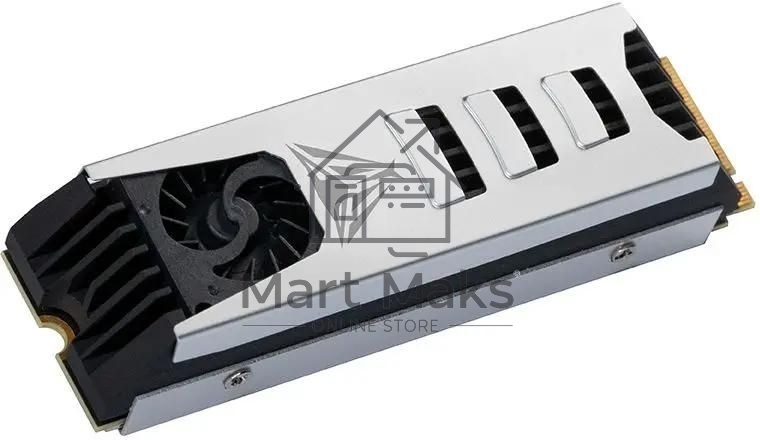 Накопитель SSD Patriot PV553, 4Tb, PCIe 5.0 x4, M.2 2280, NVMe, R/W 12400/11800, с активным охлаждением
