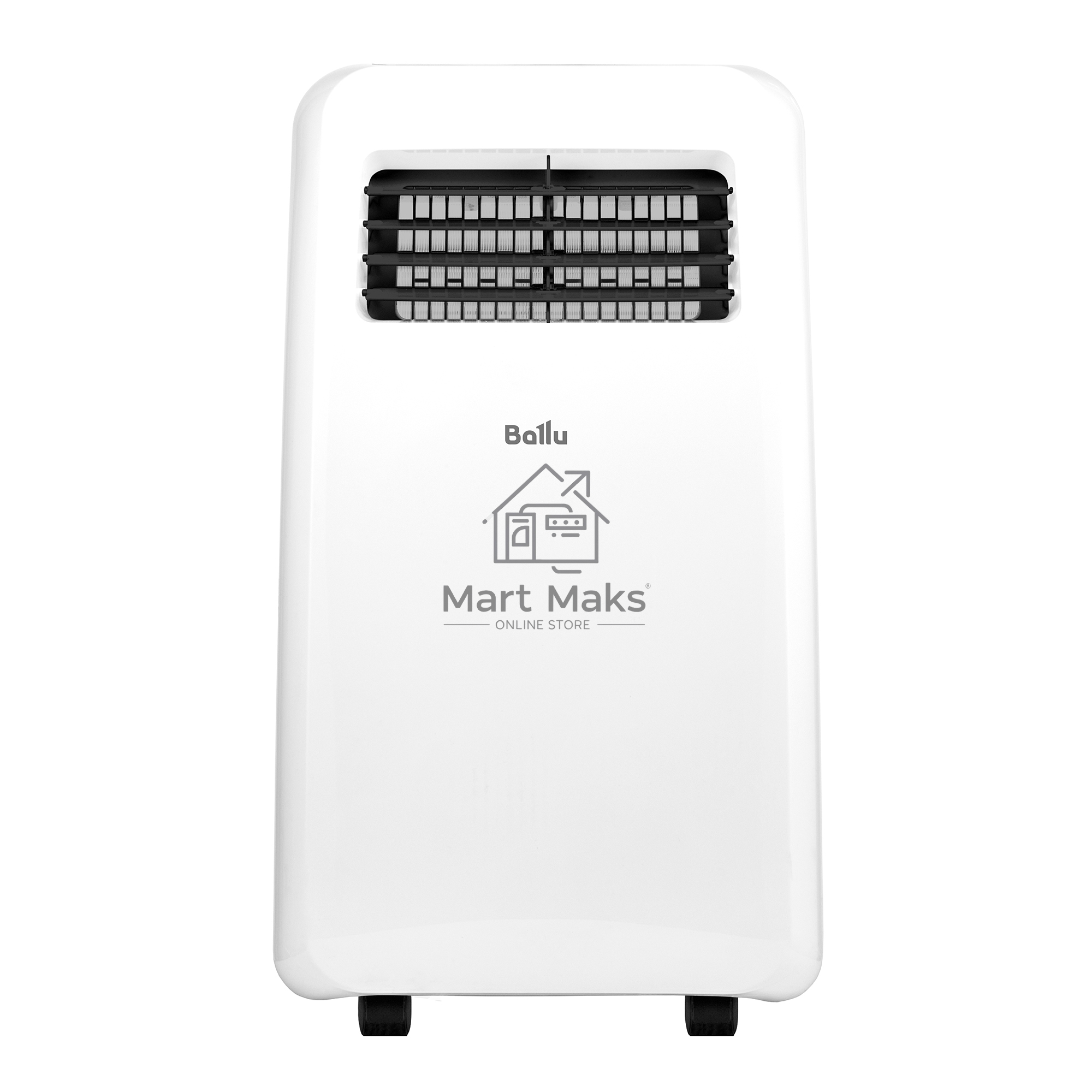 Кондиционер мобильный Ballu Aura BPAC-07 CP/N1_24Y 7000 BTU, 18 м², 47 дБ, охлаждение, осушение, белый