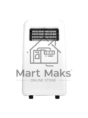 Кондиционер мобильный Ballu Aura BPAC-07 CP/N1_24Y 7000 BTU, 18 м², 47 дБ, охлаждение, осушение, белый